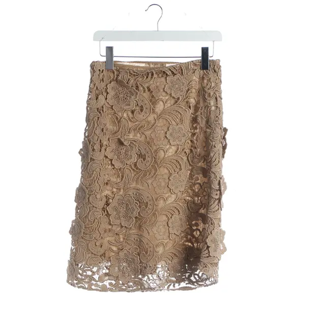 Rock, in Camel, Baumwolle, Prada