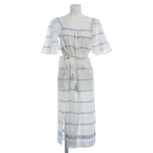 Dress, in White, Linen, Tory Burch