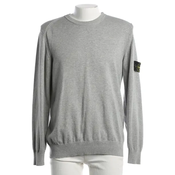 Jumper, in Light Gray, Cotton, Stone Island