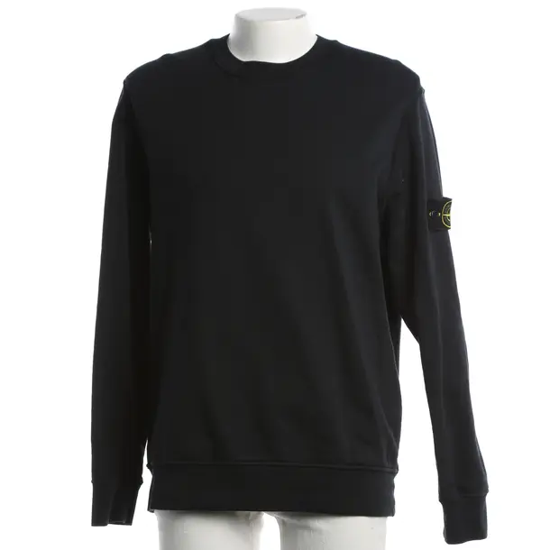 Sweatshirt, in Black, Cotton, Stone Island