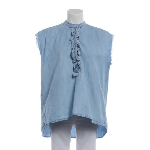 Camicetta, in Azzurro, Cotone, SoSue
