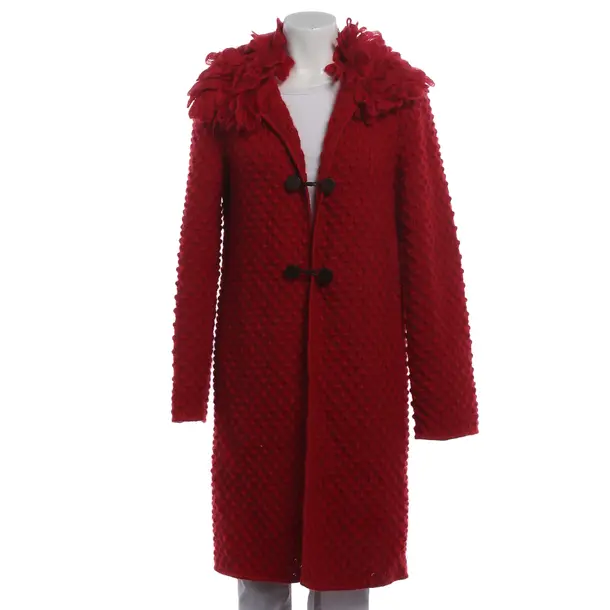 Mid-Season Coat, in Red, Wool, Missoni