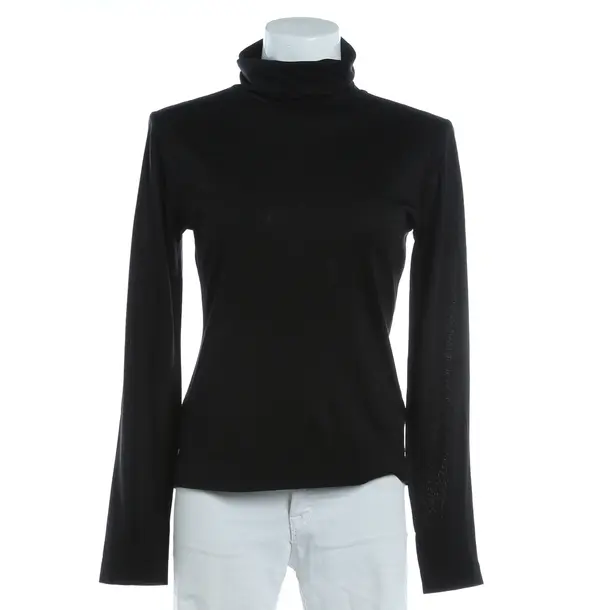 Long Sleeve Shirt, in Black, Silk, Van Laack
