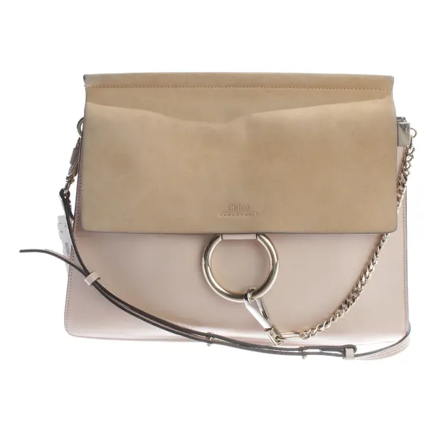 Schultertasche, in Hellbraun, Leder, Chloé