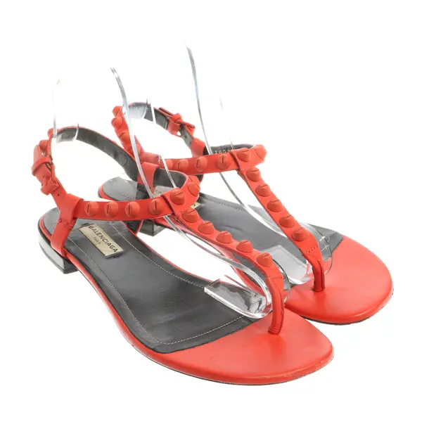 Sandalen, in Rot, Balenciaga