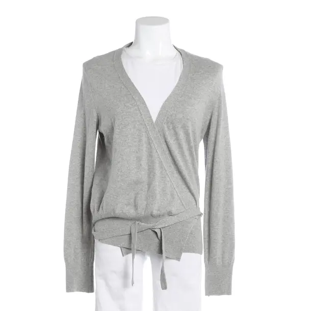 Strickjacke, in Hellgrau, Wolle, Stefanel