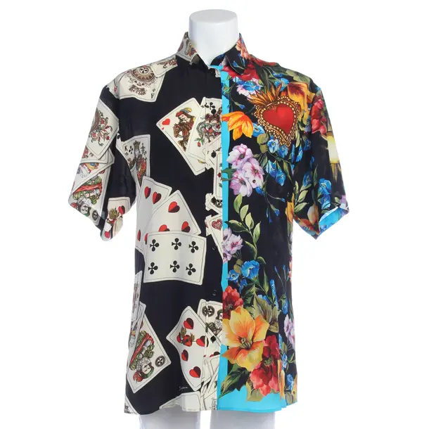 Bluse in Mehrfarbig, Seide, Dolce & Gabbana