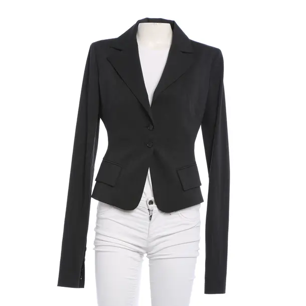 Blazer, in Dark Gray, Wool, Patrizia Pepe