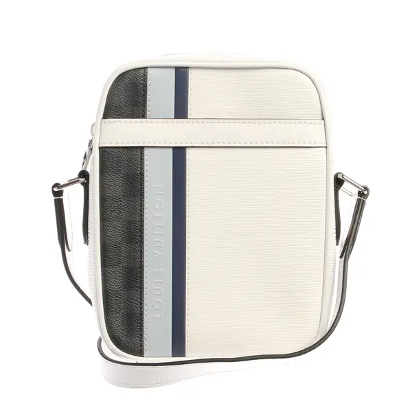Messenger Bag in Multicolored, Leather, Louis Vuitton