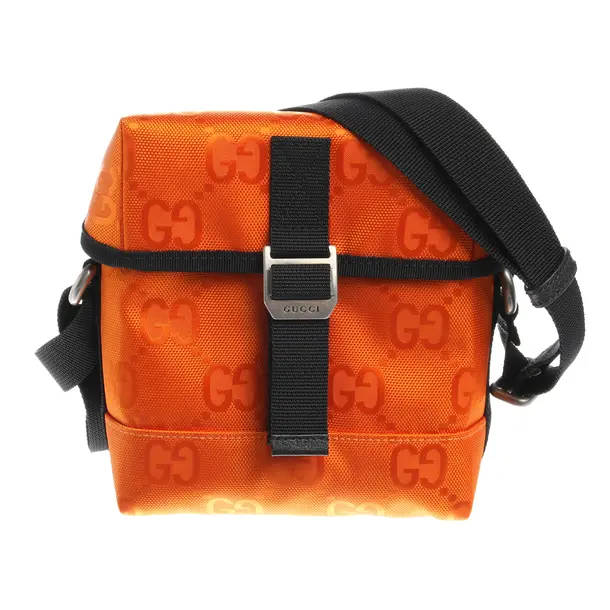Umhängetasche in Orange, Polyamid, Gucci