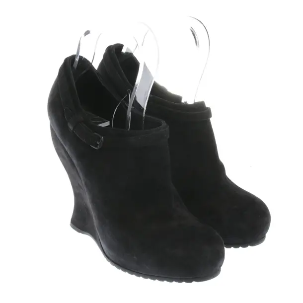 Wedges in Schwarz, , Bottega Veneta