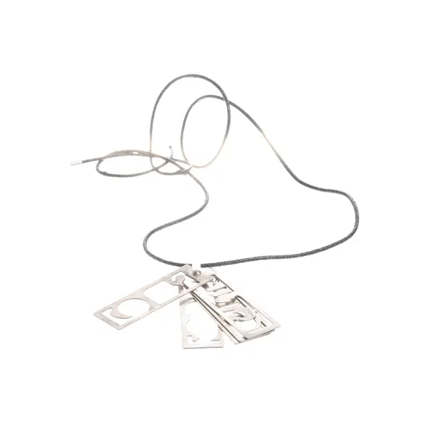 Kette in Metallic, Sonstige Fasern, Louis Vuitton
