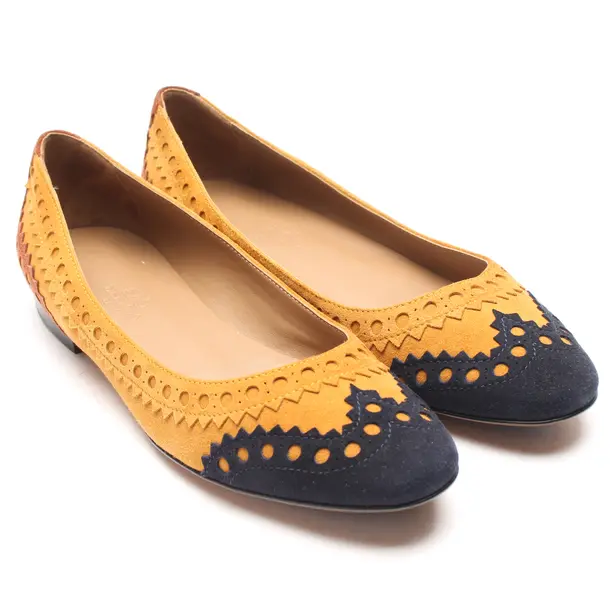 Ballet Flats in Brown, , Hermès