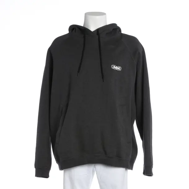 Hoodie, in Grau, Baumwolle, Nike