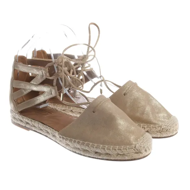 Espadrilles in Metallic, , Aquazzura