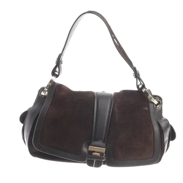 Schultertasche in Braun, Leder, Jimmy Choo