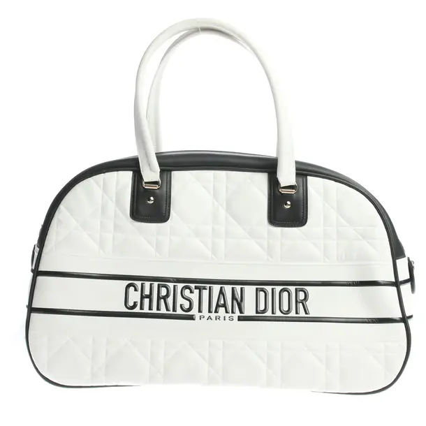 Duffle Bag in Black, Leather, Dior