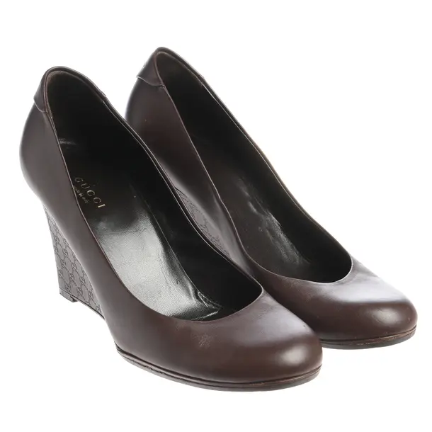 Wedges in Braun, , Gucci