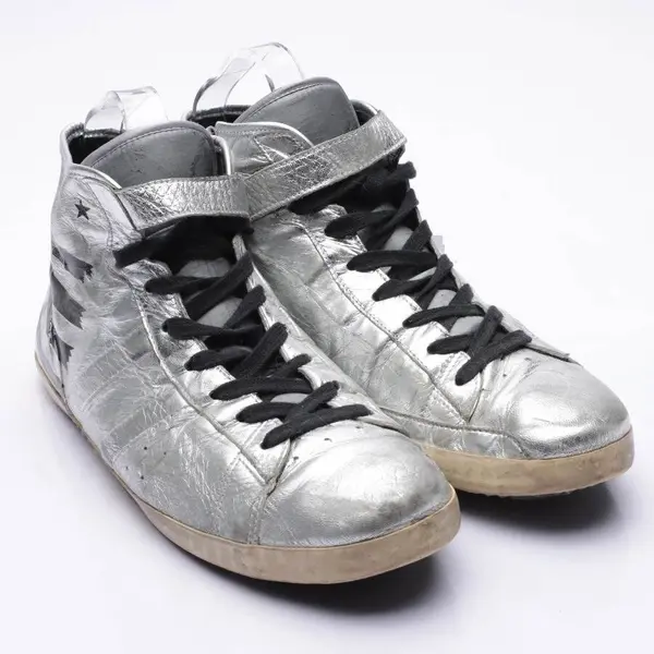 High-Top Sneaker in Metallic, , Golden Goose