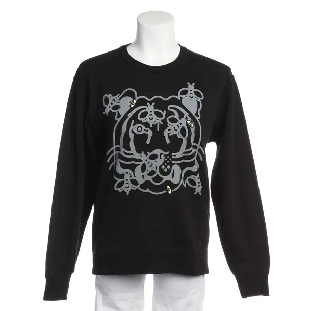 Sweatshirt in Schwarz, Baumwolle, Kenzo