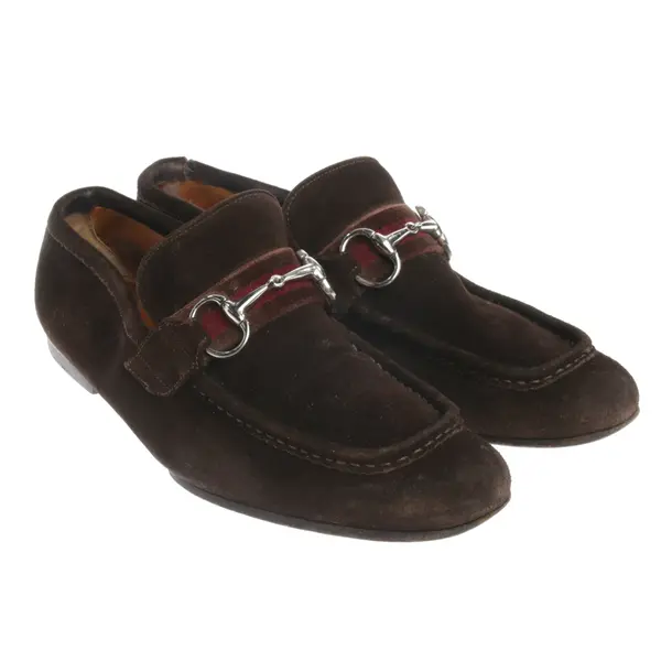Loafers in Brown, , Gucci