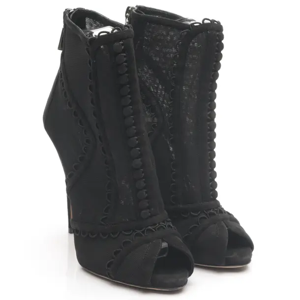 Heeled Sandals in Black, , Dolce & Gabbana
