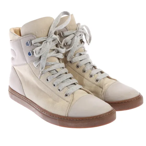 High-Top Sneaker in Weiß, , Brunello Cucinelli