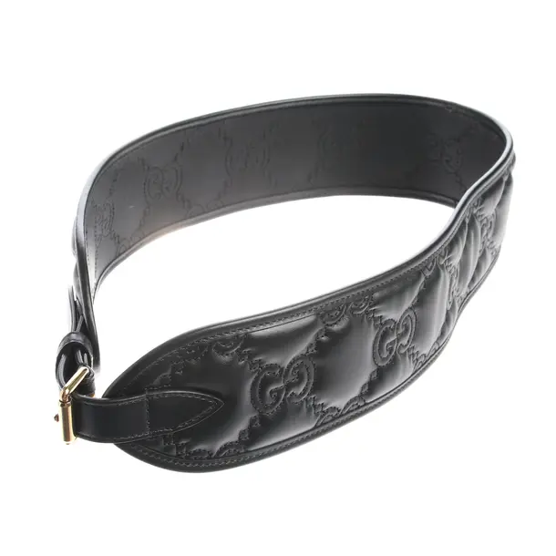 Gürtel in Schwarz, Leder, Gucci