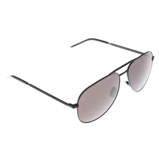 Sonnenbrille in Schwarz, Kunststoff / Metall, Saint Laurent