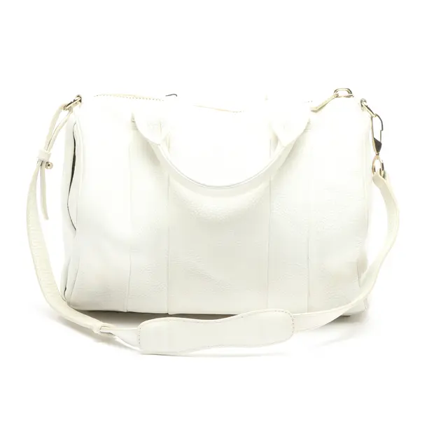 Handbag in White, Leather, Alexander Wang