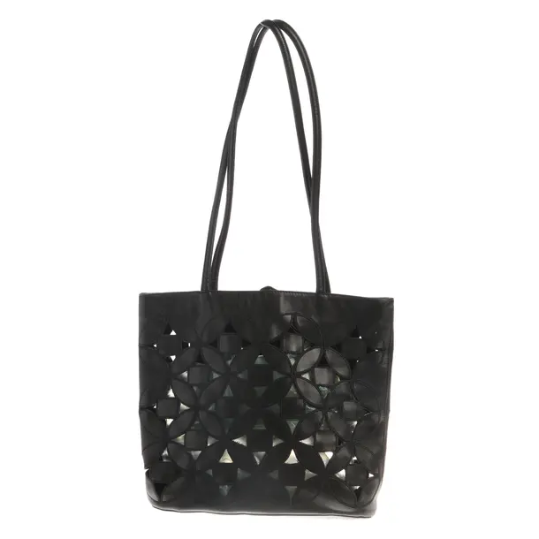 Handtasche in Schwarz, Leder, Jil Sander
