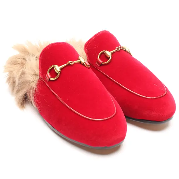 Mules in Rot, , Gucci