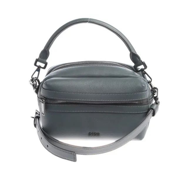 Handtasche in Grau, Leder, Dior