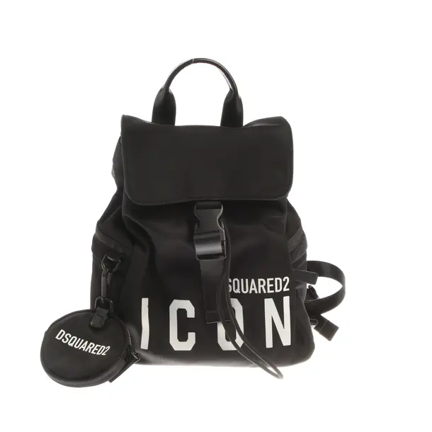 Rucksack in Schwarz, Polyamid, Dsquared