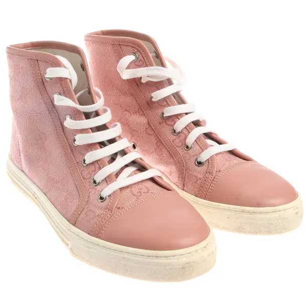 High-Top Sneaker in Rosa, , Gucci
