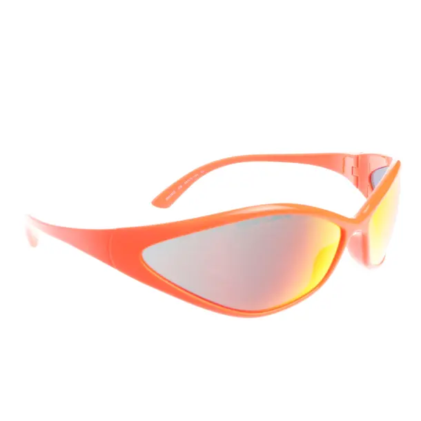 Sonnenbrille in Neon, Kunststoff, Balenciaga