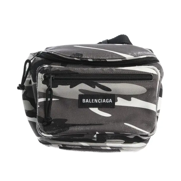 Bum Bag in Gray, Polyamide, Balenciaga