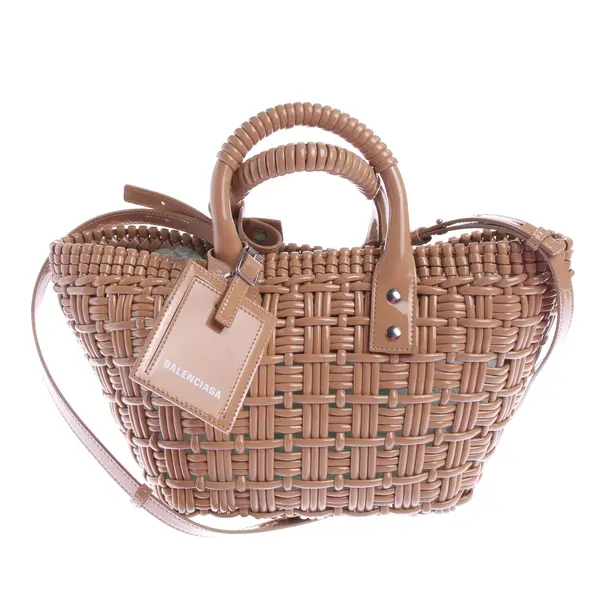 Handbag in Brown, Polyamide, Balenciaga