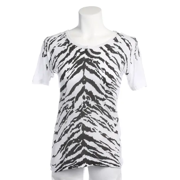 Shirt in Weiß, Viskose, Saint Laurent