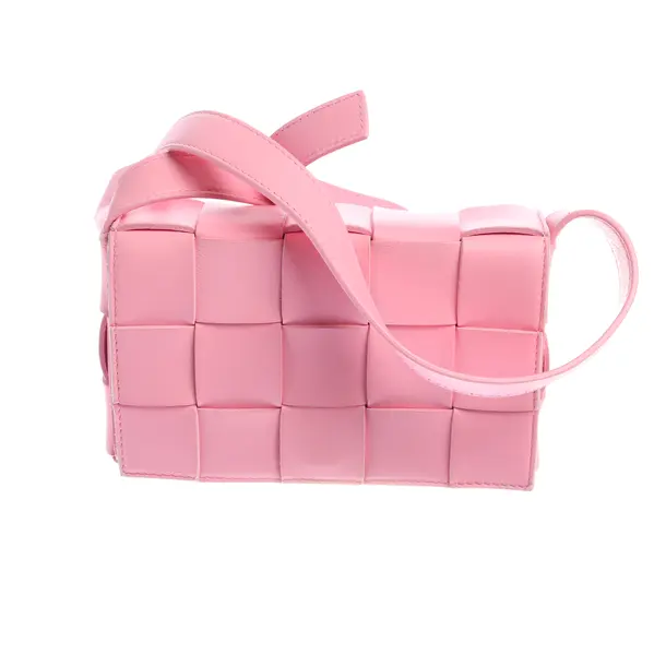 Umhängetasche in Rosa, Leder, Bottega Veneta