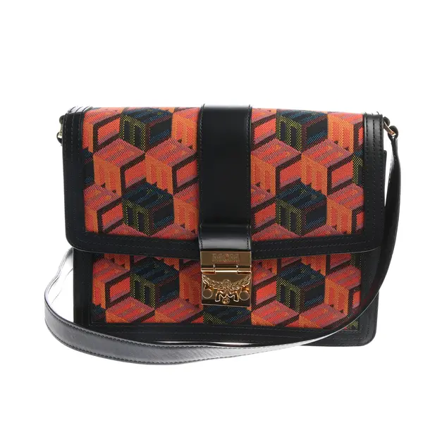 Cross Body Bag in Multicolored, Cotton, MCM