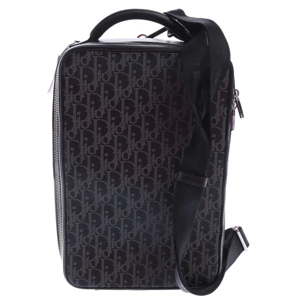 Rucksack in Schwarz, Leder, Dior