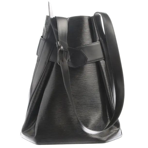 Schultertasche in Schwarz, Canvas, Louis Vuitton