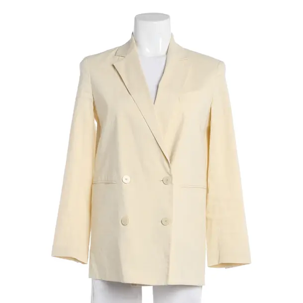 Blazer, in Cream, Linen, Theory