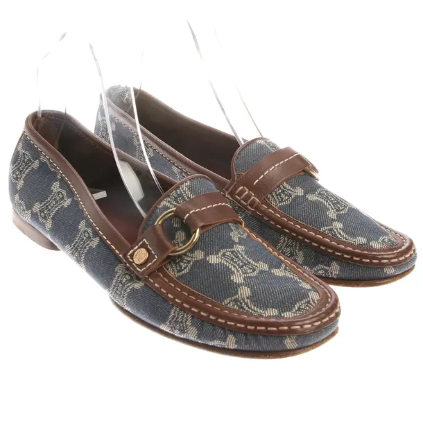 Loafers in Blue, , Céline