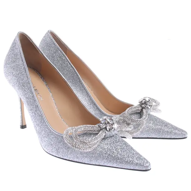 Pumps in Metallic, , Mach & Mach