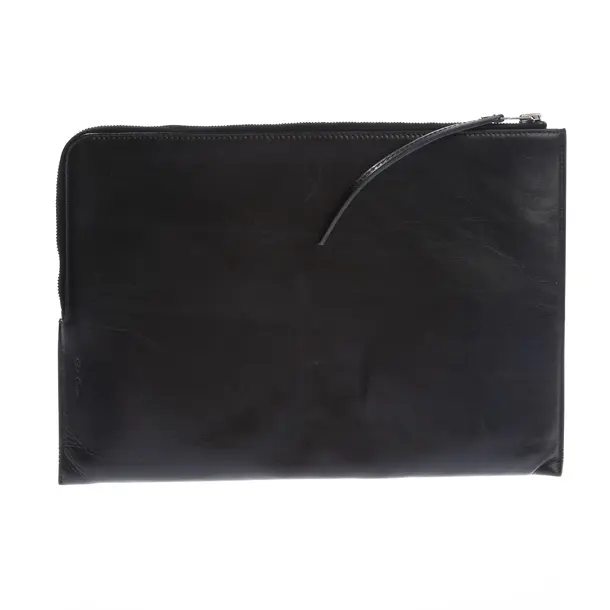 Briefcase in Black, Leather, Rick Owens