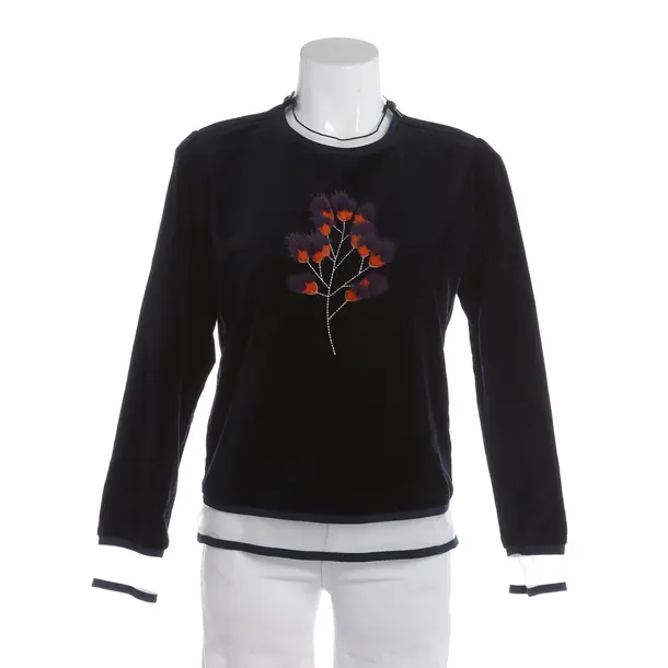 Jumper, in Navy, Cotton, Fendi
