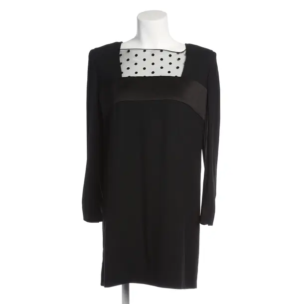 Kleid in Schwarz, Acetat, Saint Laurent