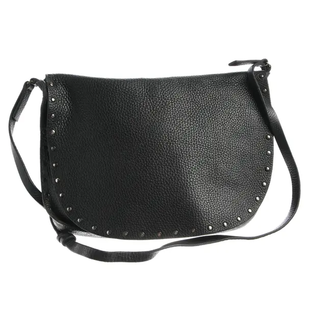 Schultertasche in Schwarz, Leder, Miu Miu